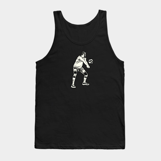 Volleyball Player Tank Top by TambuStore